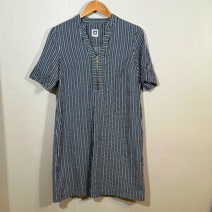 NWOT Anne Klein Steffi Shift Dress Women's Size 8 Beachy Preppy Coastal Resort